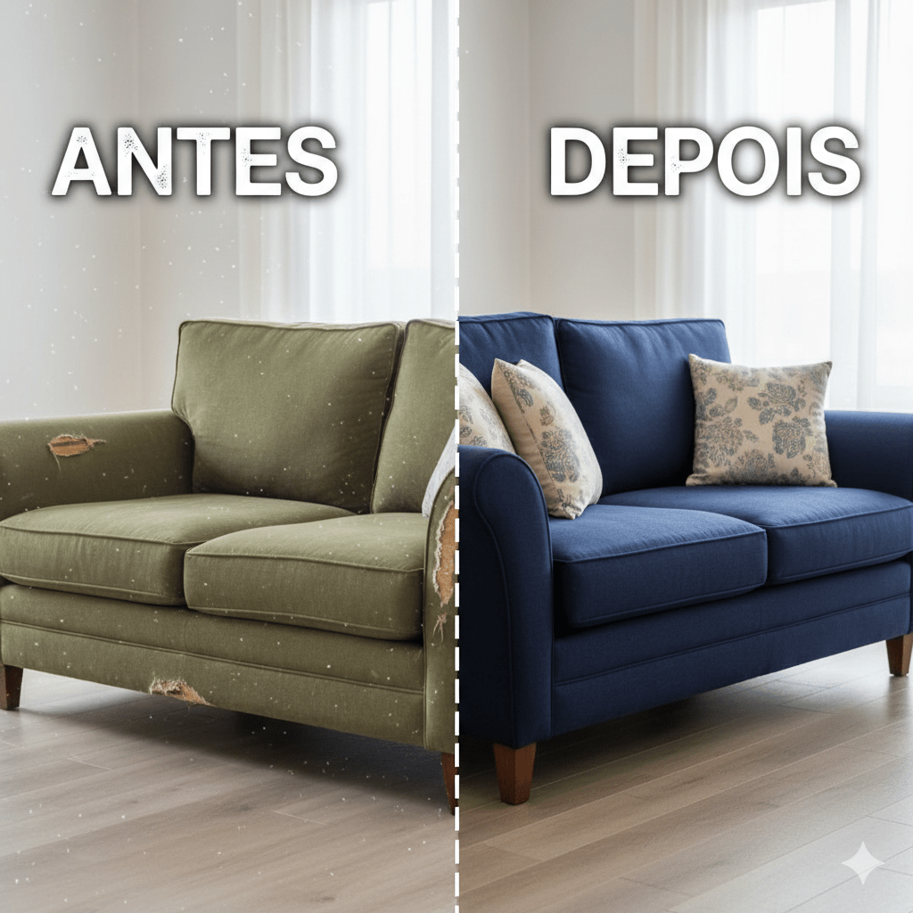 Reforma de Sofá Moderno